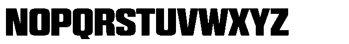 WTF Hammer Extra Condensed Font UPPERCASE