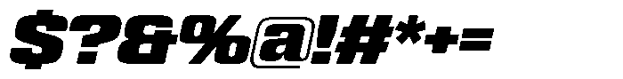 WTF Hammer Italic Font OTHER CHARS