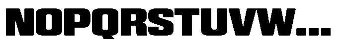 WTF Hammer Semi Condensed Font UPPERCASE