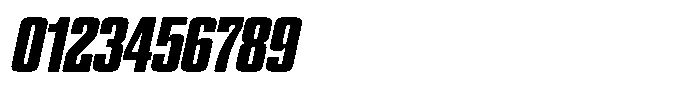 WTF Hammer X Compressed Italic Font OTHER CHARS