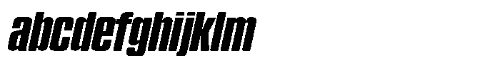 WTF Hammer X Compressed Italic FONT