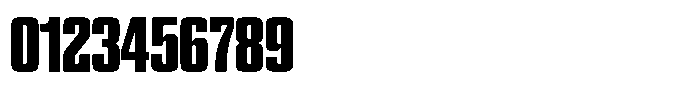 WTF Hammer X Compressed Font OTHER CHARS