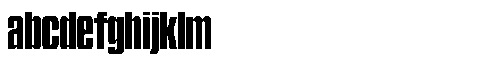 WTF Hammer XX Compressed FONT