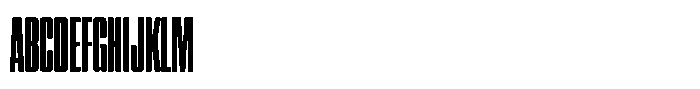 WTF Hammer XXXX Compressed Font UPPERCASE