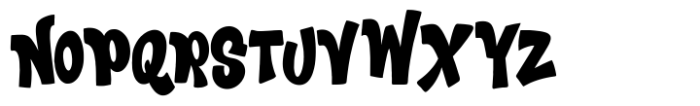 WTF Strange Crispy Font UPPERCASE