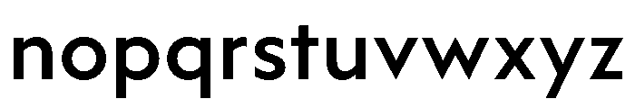 WTAptaGeometric Medium Font LOWERCASE