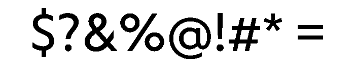 WTAptaGeometric Regular Font OTHER CHARS