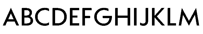 WTAptaGeometric Regular Font UPPERCASE