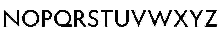 WTAptaGeometric Regular Font UPPERCASE