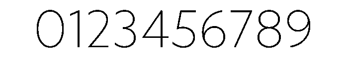 WTAptaGeometric Thin Font OTHER CHARS