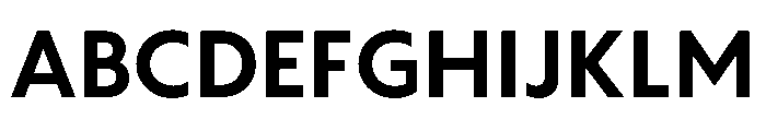 WTAptaHumanist Bold Font UPPERCASE