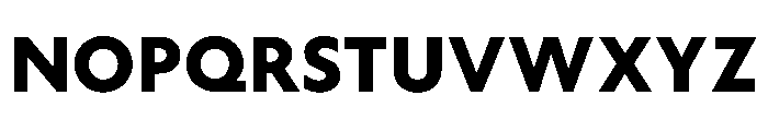 WTAptaHumanist ExtraBold Font UPPERCASE