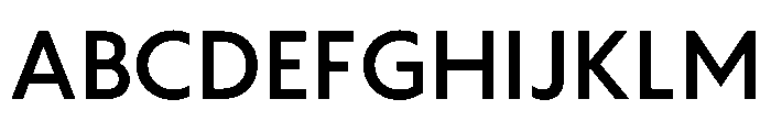 WTAptaHumanist Medium Font UPPERCASE