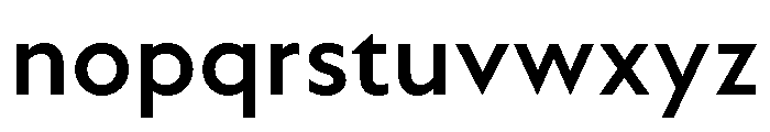 WTAptaHumanist Medium Font LOWERCASE