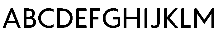 WTAptaHumanist Regular Font UPPERCASE