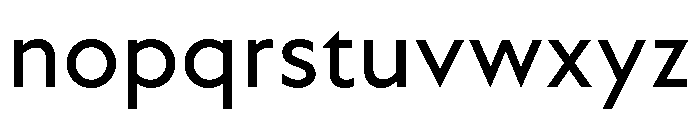 WTAptaHumanist Regular Font LOWERCASE