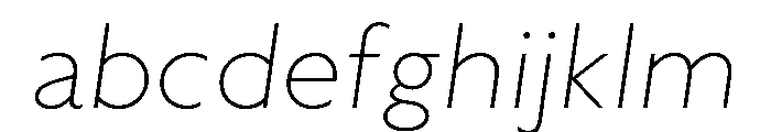 WTAptaHumanist ThinItalic FONT