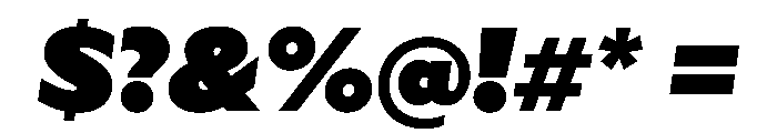 WTAptaKayo StandardItalic Font OTHER CHARS