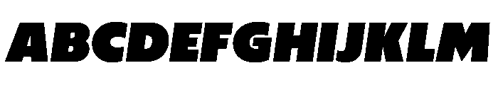 WTAptaKayo StandardItalic Font UPPERCASE
