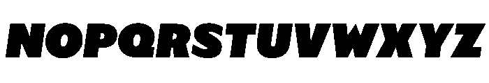 WTAptaKayo StandardItalic Font UPPERCASE