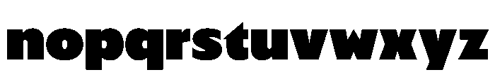 WTAptaKayo Standard Font LOWERCASE