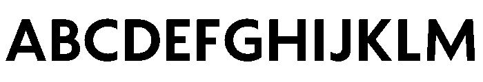 WTAptaMix Bold Font UPPERCASE