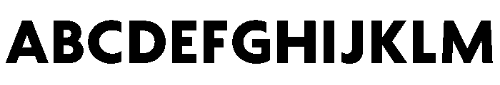 WTAptaMix ExtraBold Font UPPERCASE