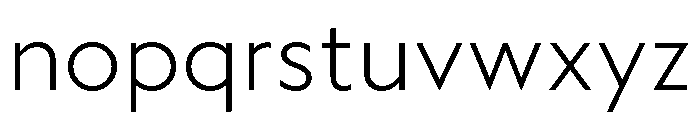 WTAptaMix Light Font LOWERCASE