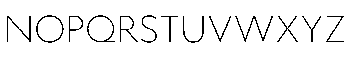 WTAptaMix Thin Font UPPERCASE