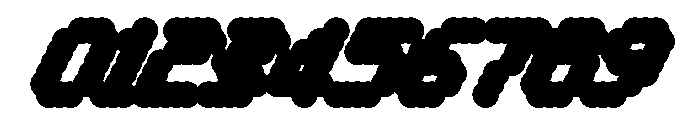 WTBleepAlpha BlackItalic Font OTHER CHARS