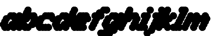 WTBleepAlpha BlackItalic FONT