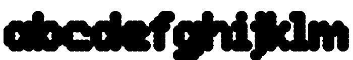 WTBleepAlpha Black FONT