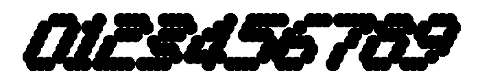 WTBleepAlpha BoldItalic Font OTHER CHARS