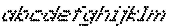 WTBleepAlpha Italic FONT