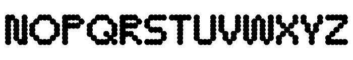 WTBleepAlpha Medium Font UPPERCASE