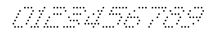 WTBleepAlpha ThinItalic Font OTHER CHARS
