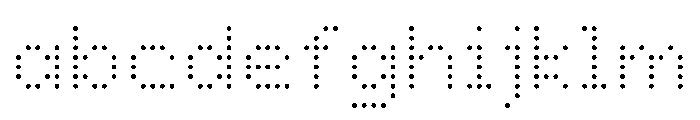 WTBleepAlpha Thin FONT