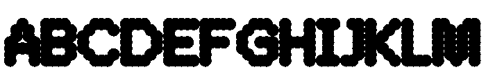 WTBleepBeta Bold Font UPPERCASE