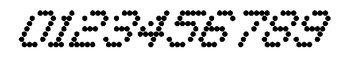 WTBleepBeta Italic Font OTHER CHARS