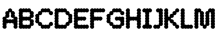 WTBleepBeta Medium Font UPPERCASE