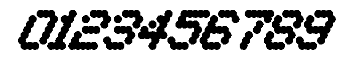 WTBleepBeta MediumItalic Font OTHER CHARS