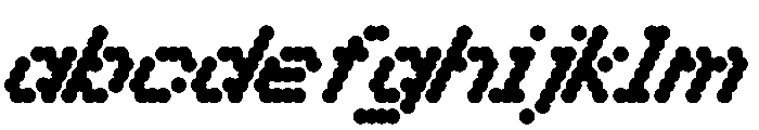 WTBleepBeta MediumItalic FONT