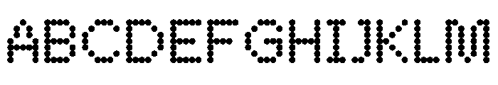 WTBleepBeta Regular Font UPPERCASE