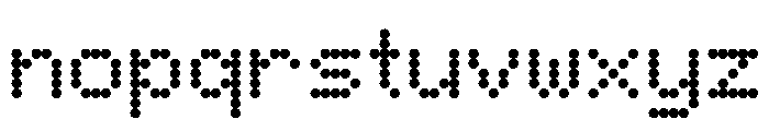 WTBleepBeta Regular Font LOWERCASE