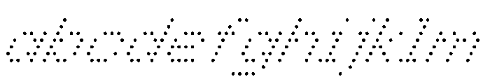 WTBleepBeta ThinItalic FONT