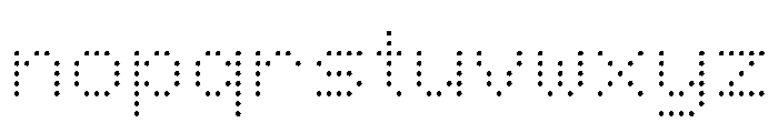 WTBleepBeta Thin Font LOWERCASE