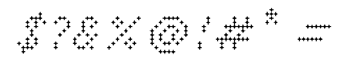 WTBobine Italic Font OTHER CHARS