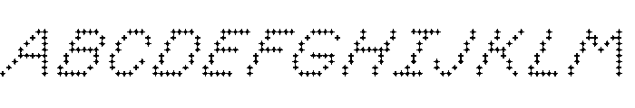 WTBobine Italic Font UPPERCASE