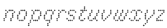 WTBobine Italic Font LOWERCASE