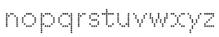 WTBobine Regular Font LOWERCASE